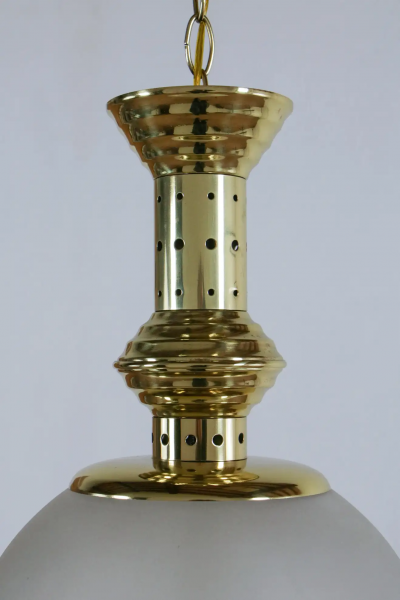 Italian Mid Century Pendant Lamp Azucena Style 1960