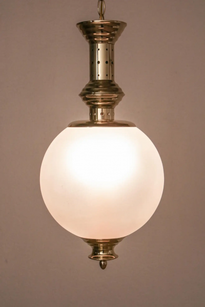 Italian Mid Century Pendant Lamp Azucena Style 1960