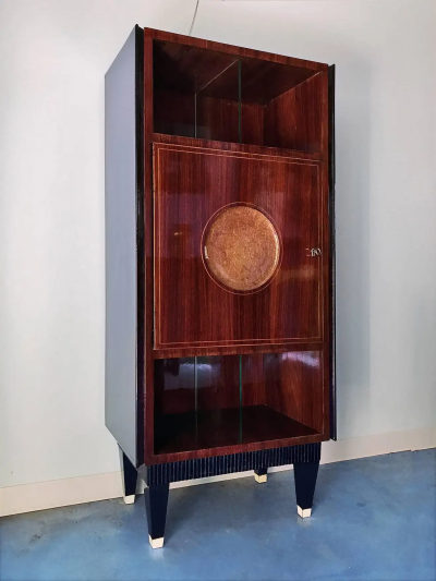 Italian Mid Century Sideboard with Secretaire attributed to Paolo Buffa 1950s