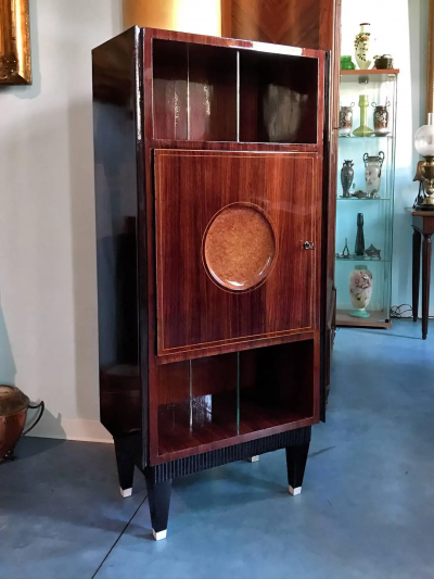 Italian Mid Century Sideboard with Secretaire attributed to Paolo Buffa 1950s