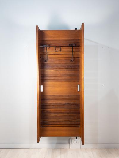 Italian Mid Century Suspended Tilting Wardrobe Coat Rack 1960s