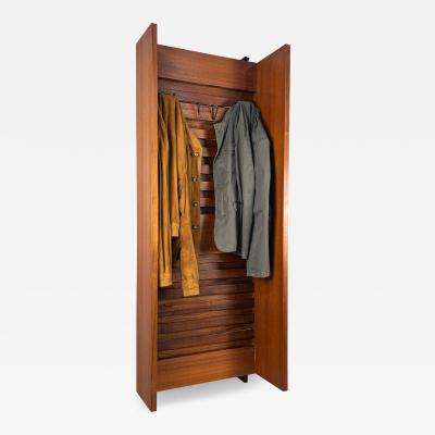 Italian Mid Century Suspended Tilting Wardrobe Coat Rack 1960s