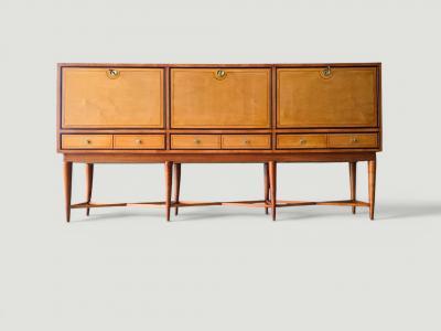 Italian Mid Century Tall Sideboard or Bar Cabinet 1950s