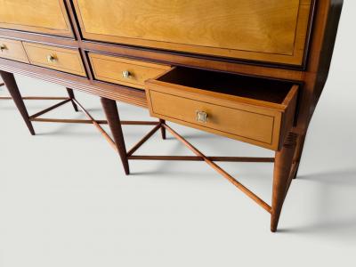 Italian Mid Century Tall Sideboard or Bar Cabinet 1950s