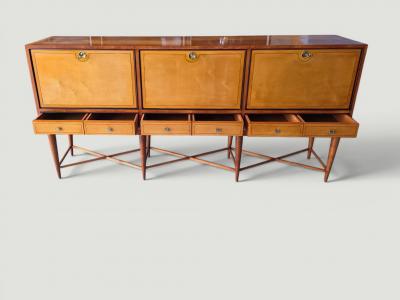 Italian Mid Century Tall Sideboard or Bar Cabinet 1950s