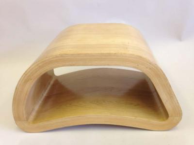 Italian Minimalist Sculpture Modern Bench 1950