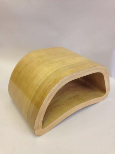 Italian Minimalist Sculpture Modern Bench 1950