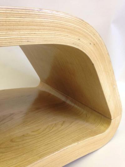 Italian Minimalist Sculpture Modern Bench 1950