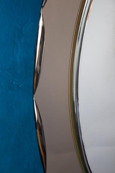 Italian Mirror in the Style of Fontana Arte 1970s