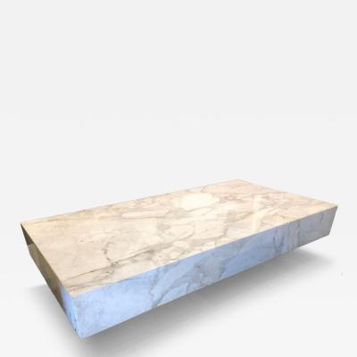 Italian Modern Floating Marble Table