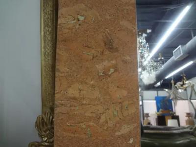 Italian Modern Square Cork Mirror