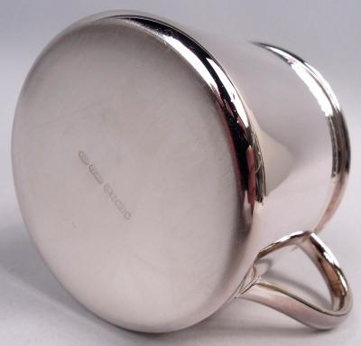 Italian Modern Sterling Silver Baby Cup