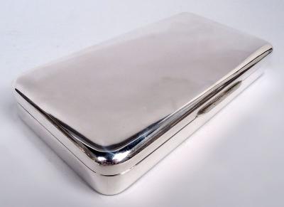 Italian Modern Sterling Silver Box