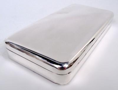 Italian Modern Sterling Silver Box