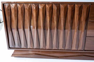 Italian Modern Wood Credenza