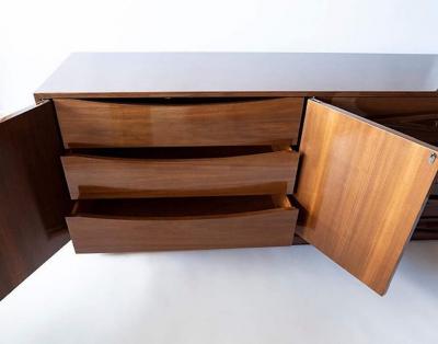 Italian Modern Wood Credenza