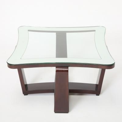 Italian Modernist Amaranth Coffee Table