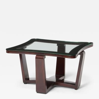 Italian Modernist Amaranth Coffee Table