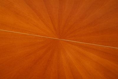 Italian Modernist Maple Wood Center Dining Table circa 1970
