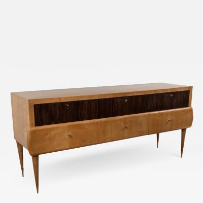 Italian Modernist Six Drawer Sideboard