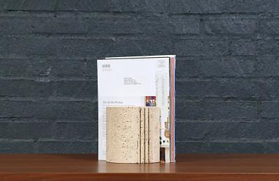 Italian Modernist Travertine Bookends by Fratelli Mannelli for Marble Art