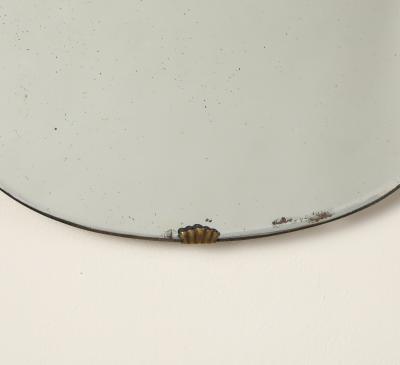 Italian Modernist Wall Mirror circa 1950