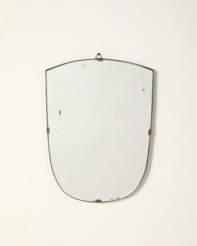 Italian Modernist Wall Mirror circa 1950