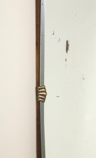 Italian Modernist Wall Mirror circa 1950