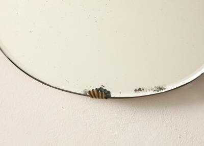 Italian Modernist Wall Mirror circa 1950
