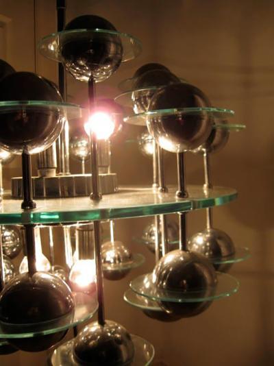 Italian Modular Satellite Chandelier 70s