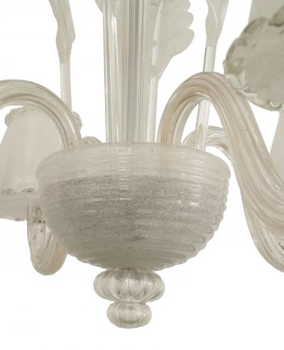 Italian Murano 1940s Chandelier