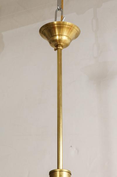 Italian Murano 1960s Glass Globe Chandelier