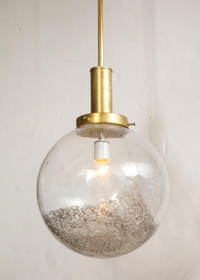 Italian Murano 1960s Glass Globe Chandelier