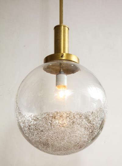 Italian Murano 1960s Glass Globe Chandelier