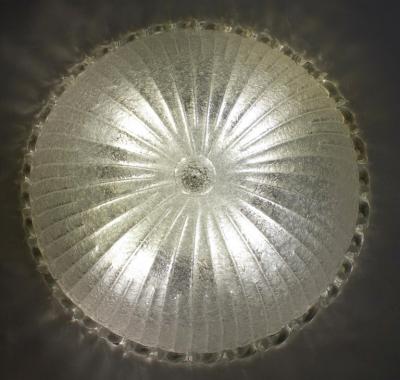 Italian Murano Glass Ceiling Light or Flush Mount
