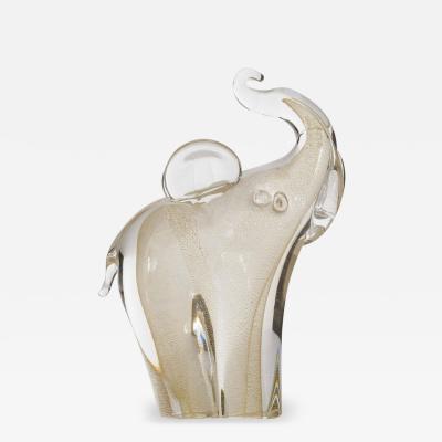 Italian Murano Glass Elephant