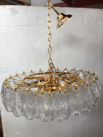 Italian Murano Glass Sputnik Chandelier poliedro custom
