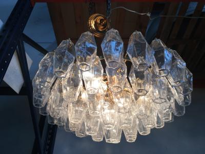 Italian Murano Glass Sputnik Chandelier poliedro custom