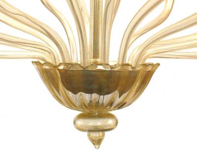Italian Murano Gondola Shaped Chandelier