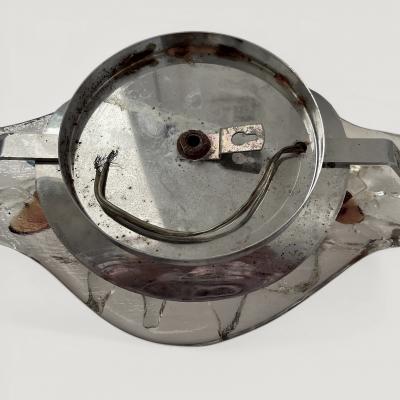 Italian Murano Mazzega Wall Sconces circa 1970