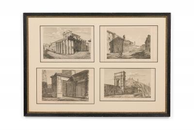 Italian Neo Classic Architectural Temples Print