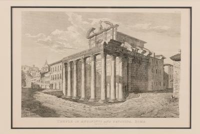 Italian Neo Classic Architectural Temples Print
