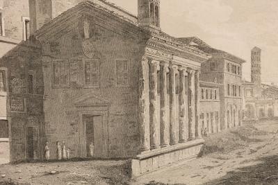 Italian Neo Classic Architectural Temples Print