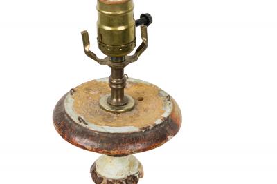Italian Neo Classic Candlestick Lamp