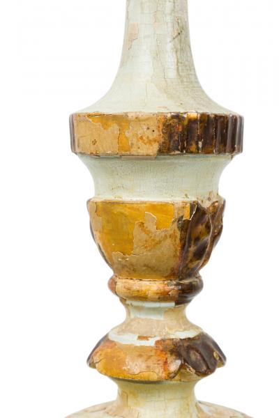 Italian Neo Classic Candlestick Lamp