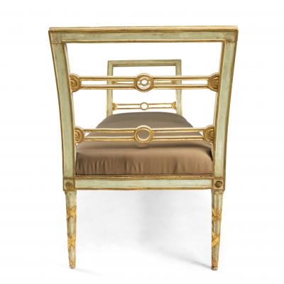 Italian Neo Classic Cushioned Bench