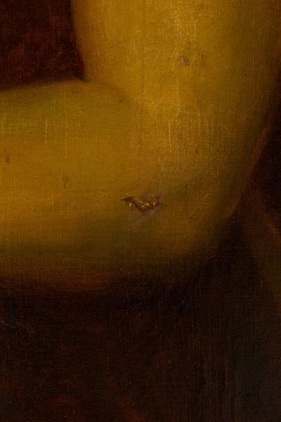 Italian Neo Classic Draped Lady Portrait
