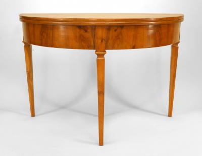 Italian Neo Classic Flip Top Console Table