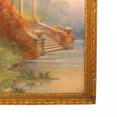 Italian Neo Classic Landscape of Gazebo Garden