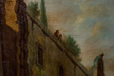 Italian Neo Classic Landscape of Roman Arch